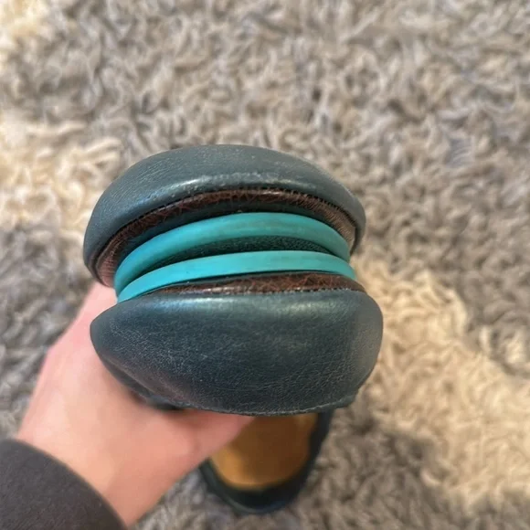 Tieks Tahitian Pearl Leather Ballet Ballerina Flats Shoes Limited Edition - Picture 12 of 17